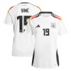 Original Fußballtrikot Deutschland Sane 19 Heimtrikot EURO 2024 Für Damen